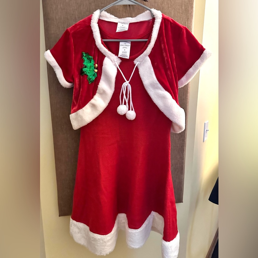 99 Jane Street Women's Red Christmas Dress size Medium Color: Red&White